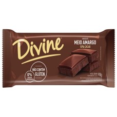 DIVINE BARRA CHOC. MEIO AMARGO 90g