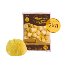 PAO DE QUEIJO TRAD. (60g) 2kg MINEIRAÇO