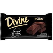 DIVINE BARRA CHOC. AMARGO 70% 90g