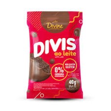 DIVINE DIVIS CHOC. AO LEITE 40g