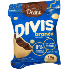 DIVINE DIVIS CHOC. BRANCO 40g