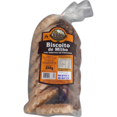 BISCOITO DE MILHO C/ CHOC. 350g D ALDEIA