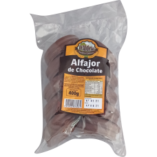 ALFAJOR DE CHOC. 400g D ALDEIA